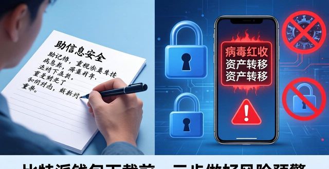 比特派钱包下载前，三步做好风险预警