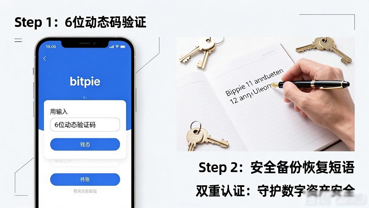 Bitpie钱包密码和双重认证设置教程