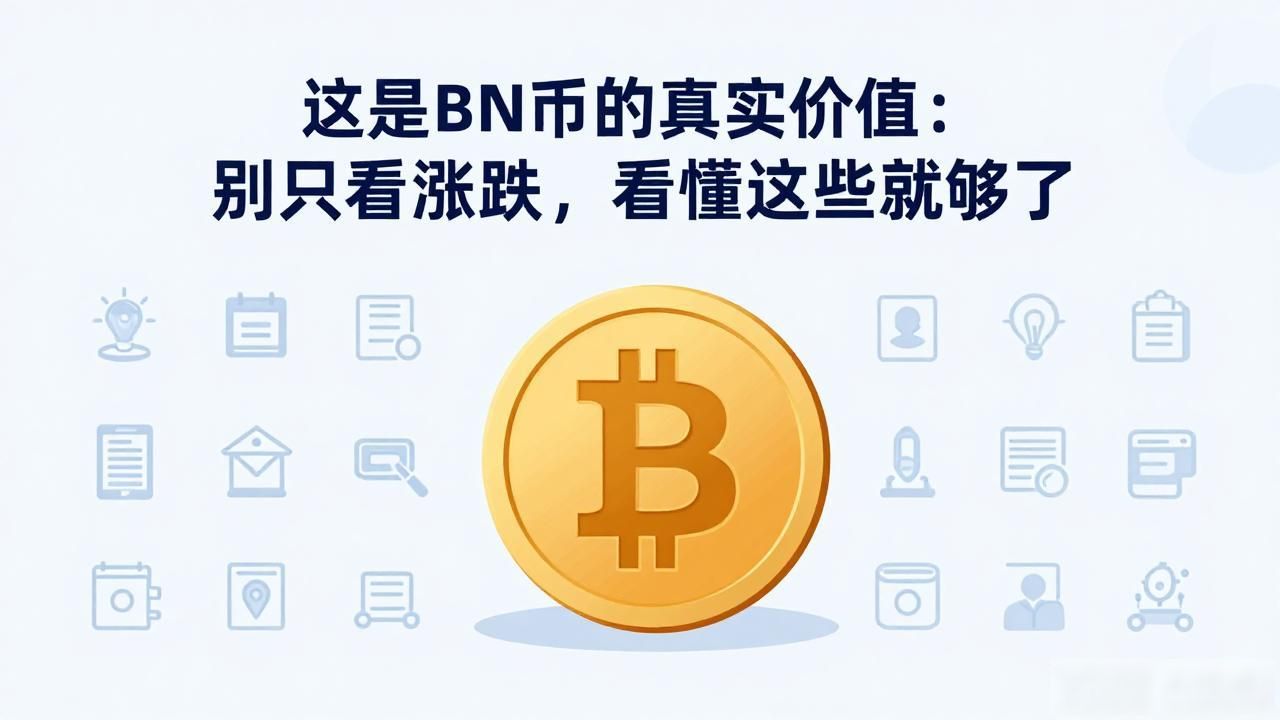 这是BN币的真实价值：别只看涨跌，看懂这些就够了