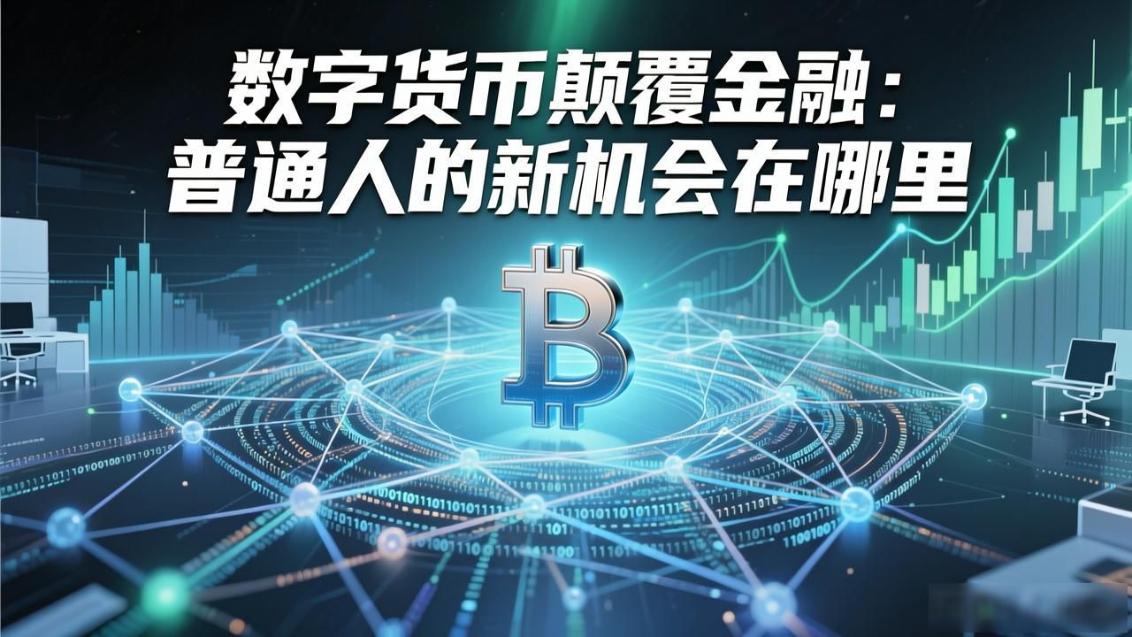 数字货币颠覆金融：普通人的新机会在哪里