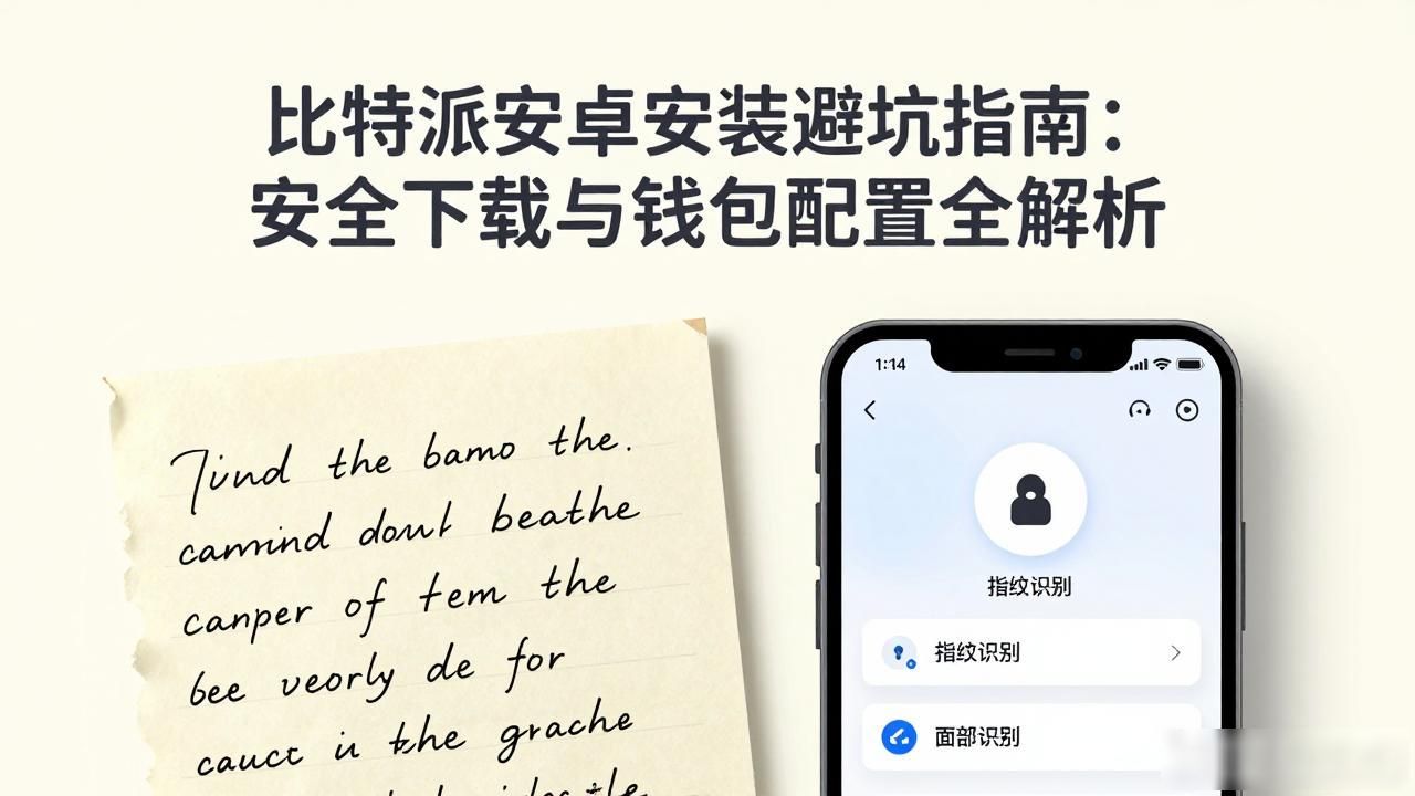 比特派安卓版下载必备注意事项_Bitpie安卓钱包安全下载_助记词备份与私钥保护