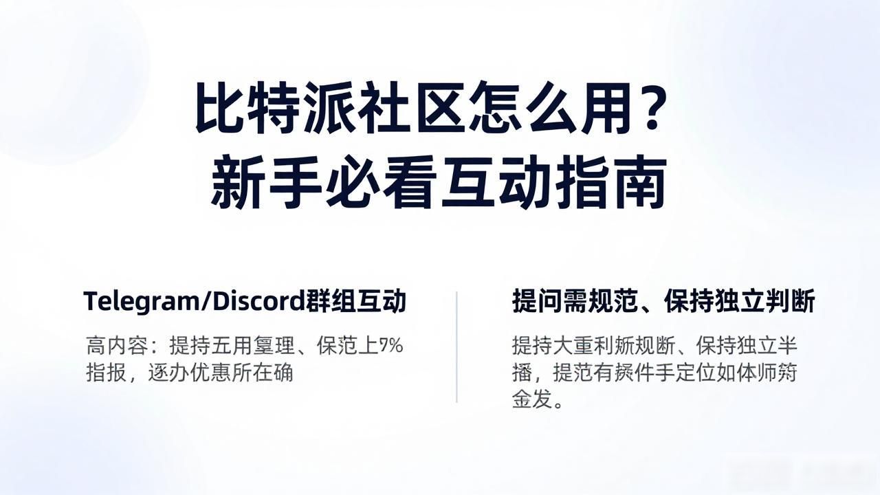 Bitpie论坛使用技巧_Bitpie社区互动指南_比特派Bitpie正式版下载的用户社区互动方式