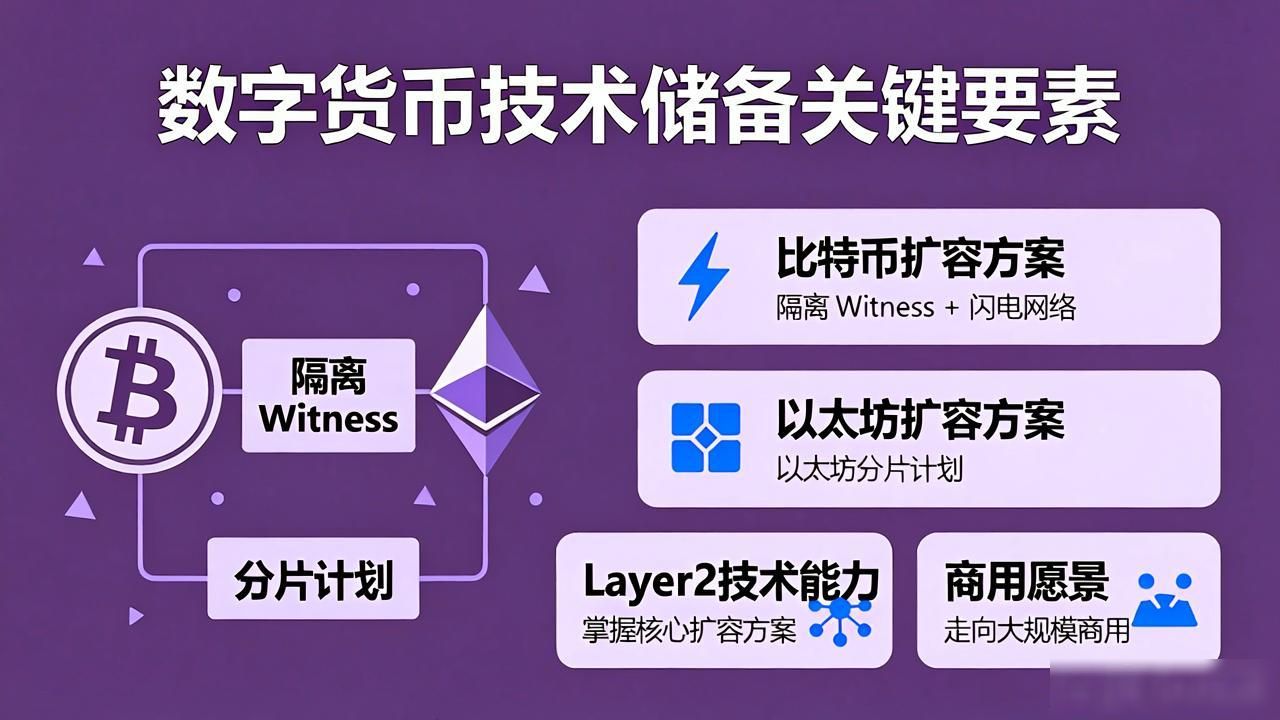 数字货币技术储备有哪些关键要素
