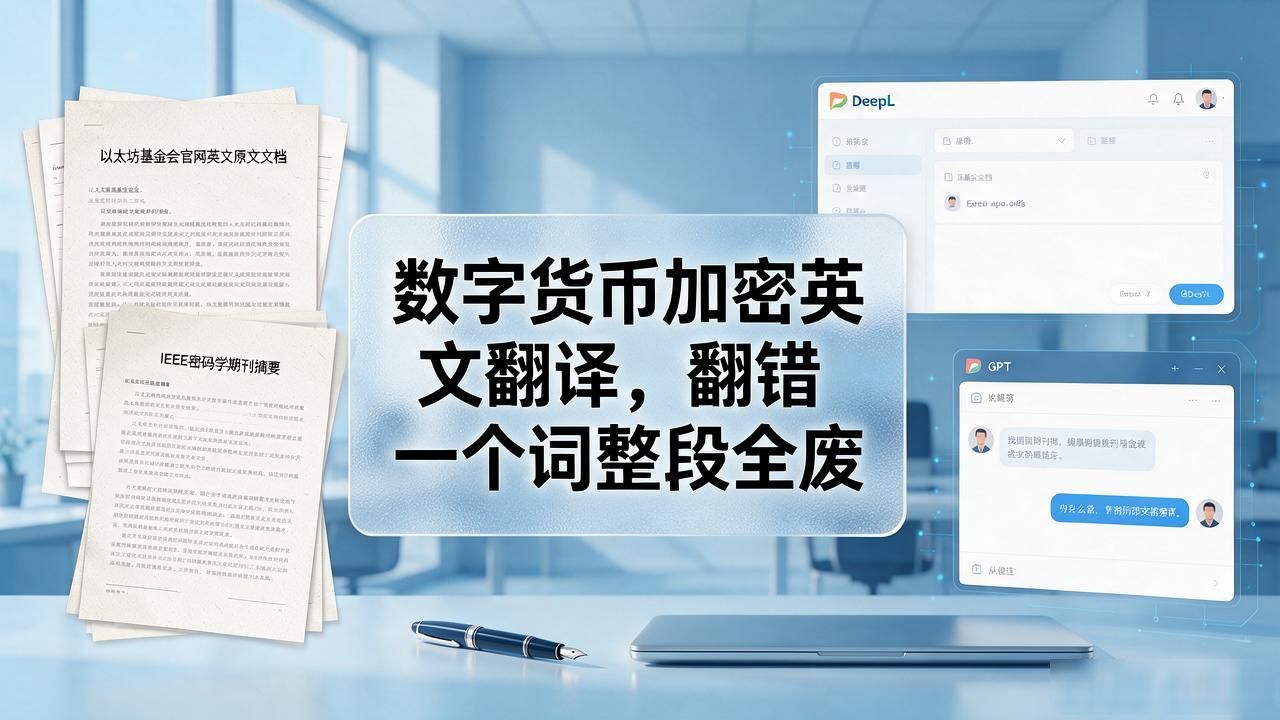区块链白皮书加密方案翻译_数字货币翻译术语混淆_数字货币加密英文翻译