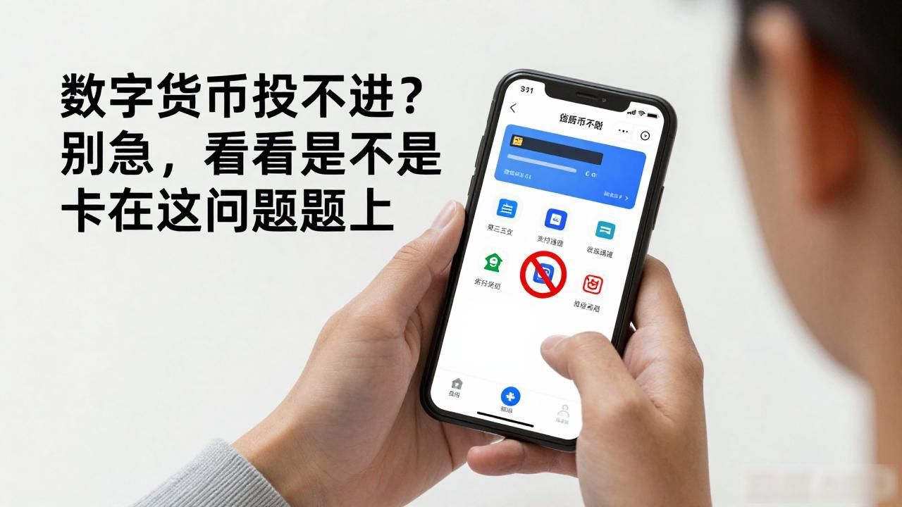 数字货币投不进？别急，看看是不是卡在这些问题上