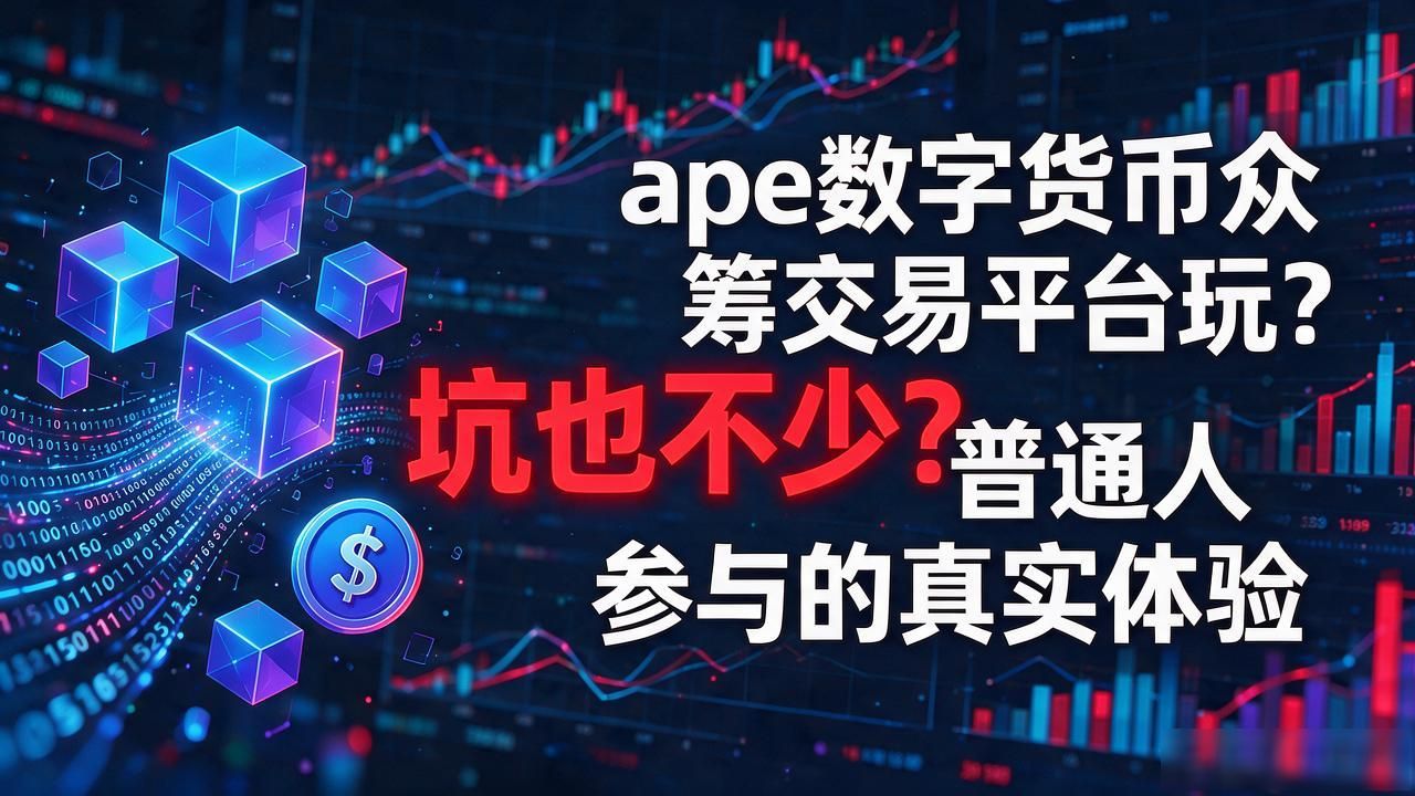 ape数字货币众筹交易平台怎么玩？普通人参与的真实体验