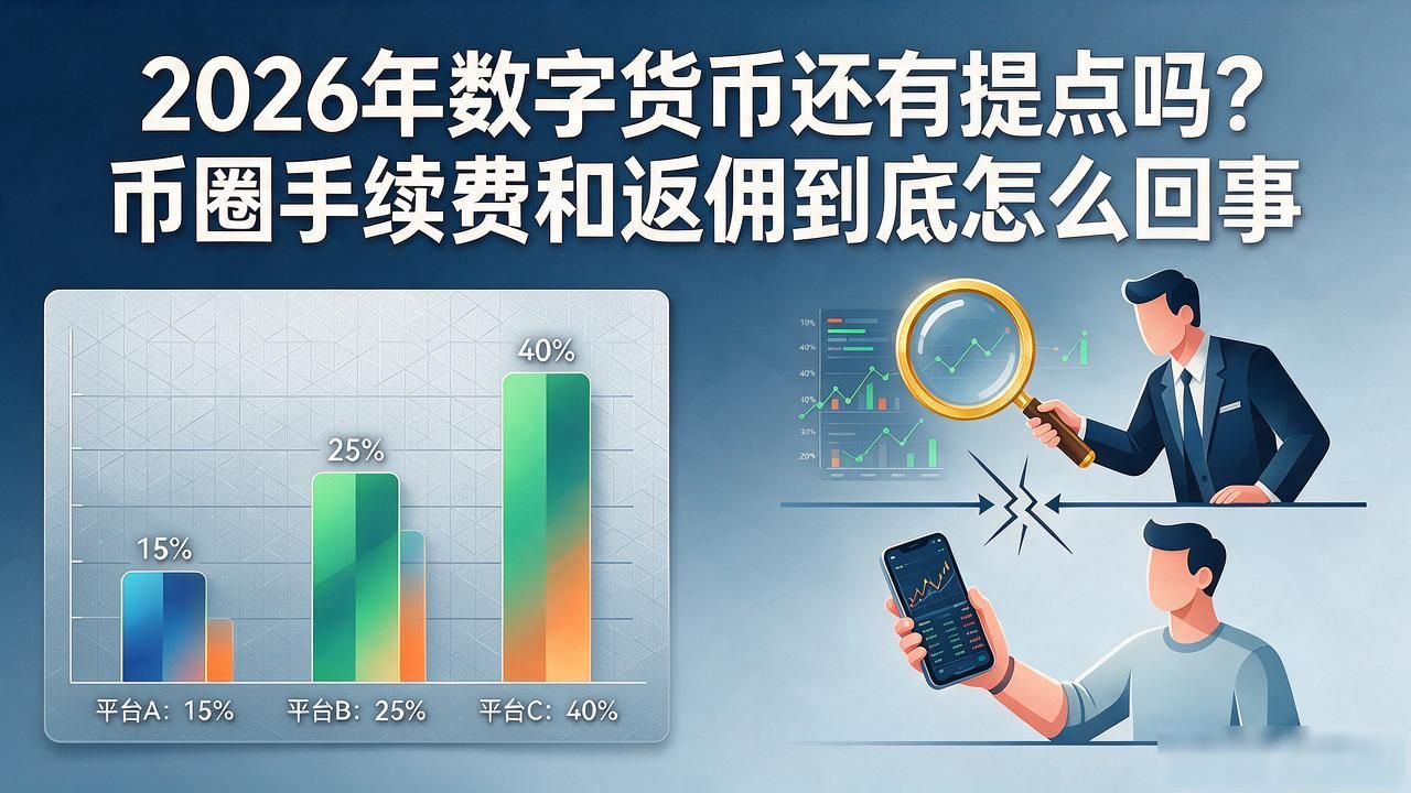 2026年数字货币还有提点吗？币圈手续费和返佣到底怎么回事
