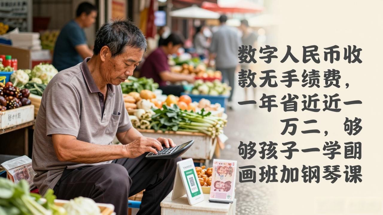 我国版数字货币到底怎么用？一个菜市场小贩用了半年的真实感受