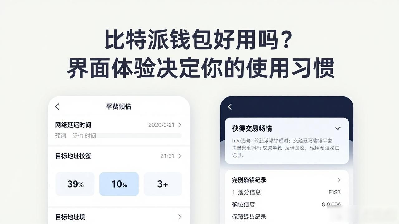 比特派钱包界面友好性_比特派钱包核心功能布局_比特派钱包的界面友好性分析，下载后的用户体验如何影响使用习惯与判断？
