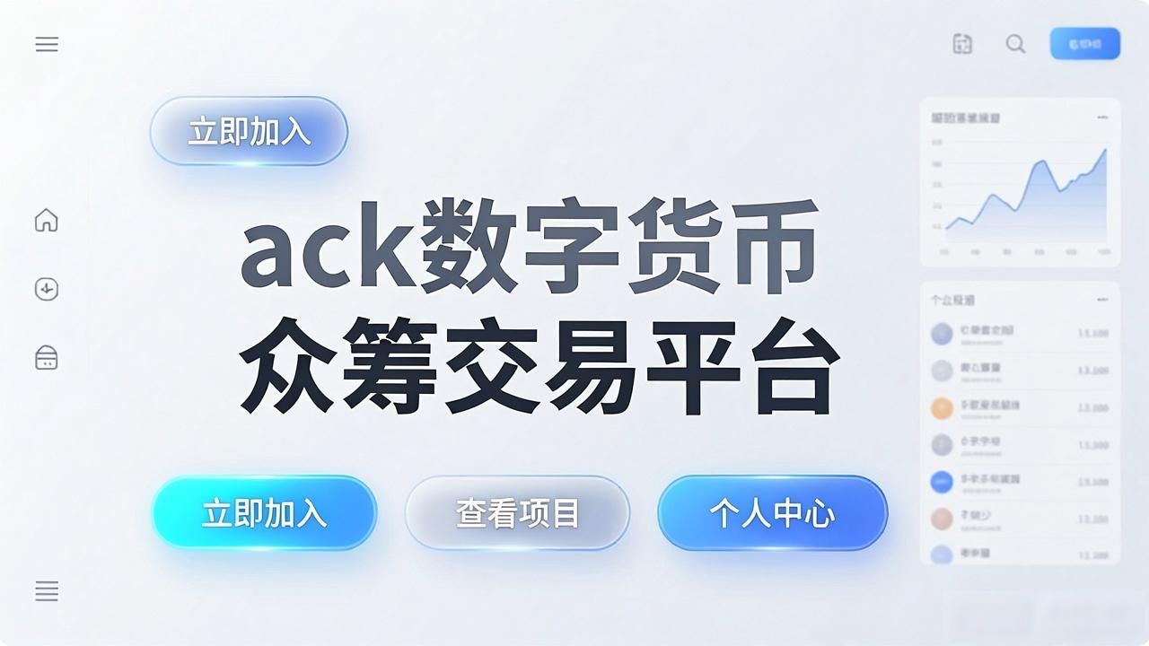 Ack数字货币众筹交易平台_ack数字货币众筹交易平台_区块链项目早期融资