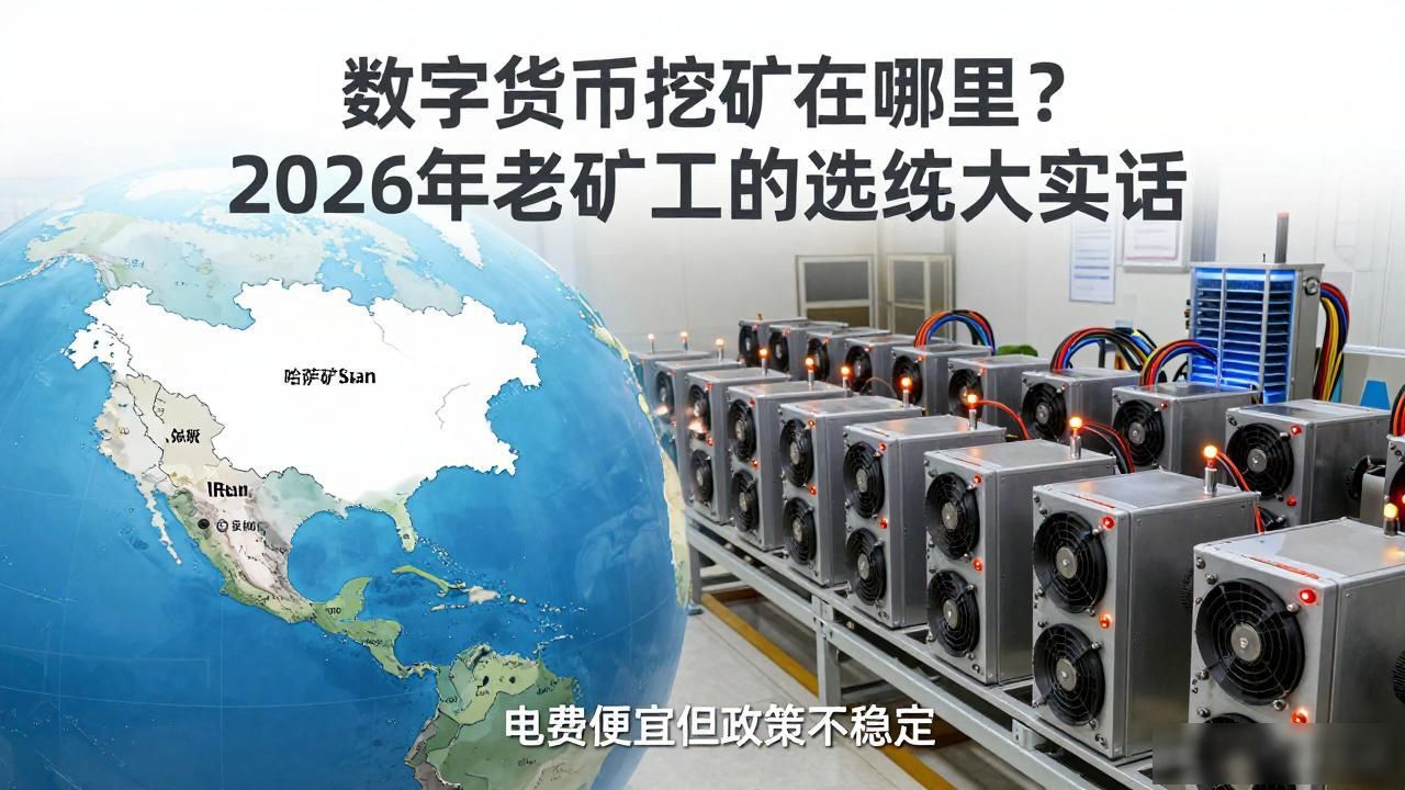 数字货币挖矿在哪里？2026年老矿工的选址大实话