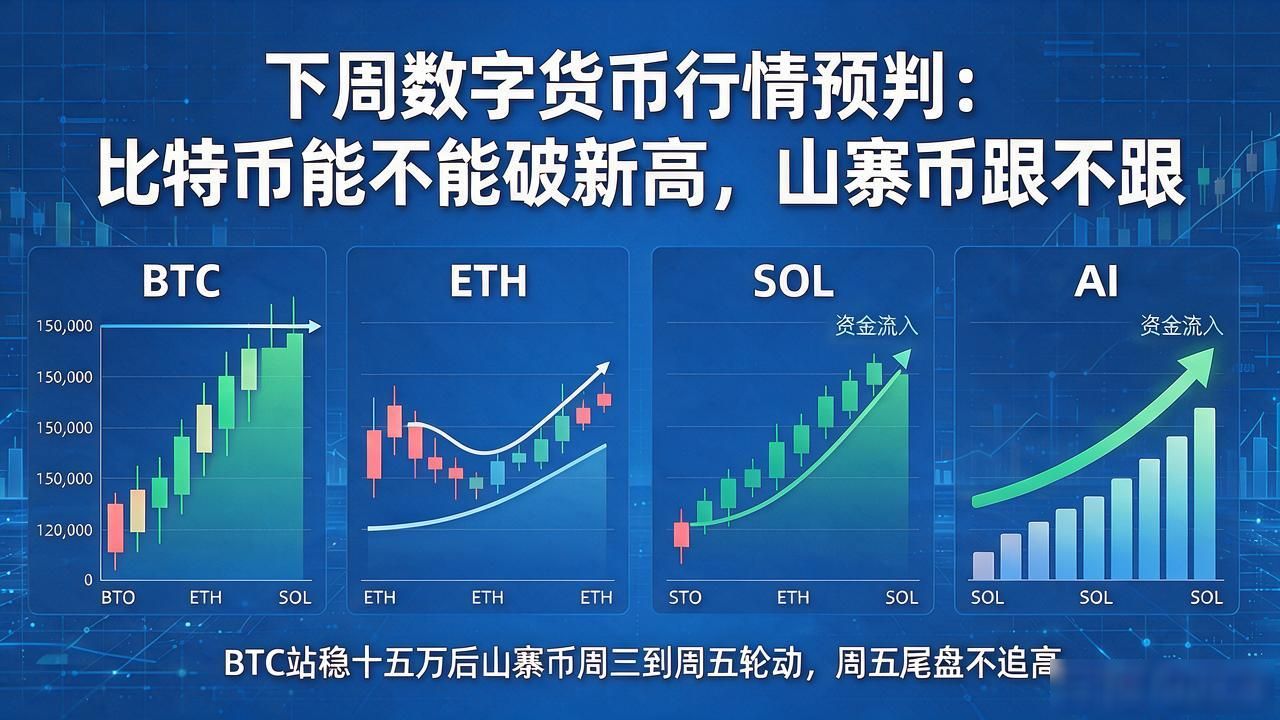 数字货币交易下周行情_BTC十五万二强阻力位分析_下周数字货币的行情