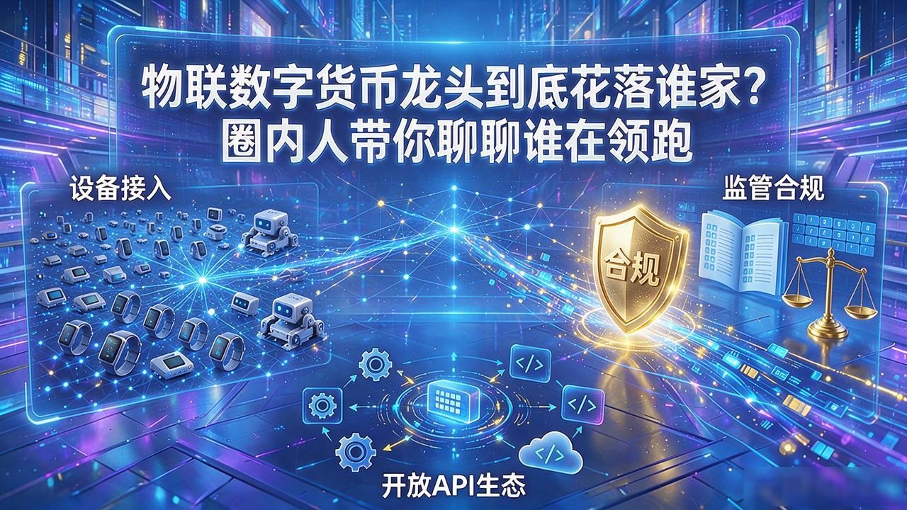 物联数字货币龙头到底花落谁家？圈内人带你聊聊谁在领跑