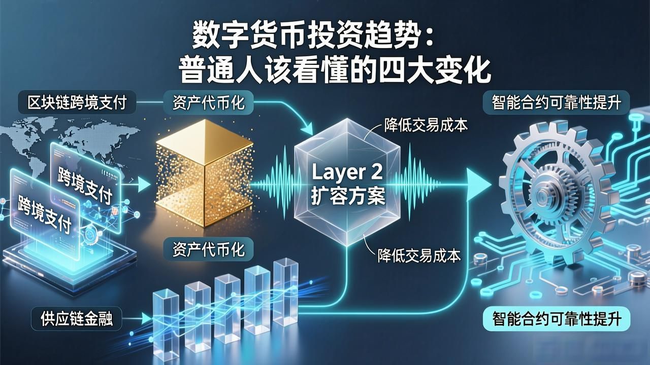 数字货币投资趋势：普通人该看懂的四大变化