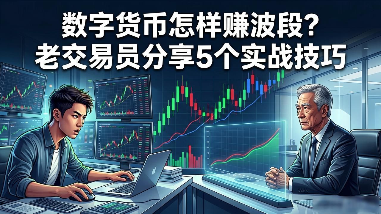 数字货币怎样赚波段？老交易员分享5个实战技巧