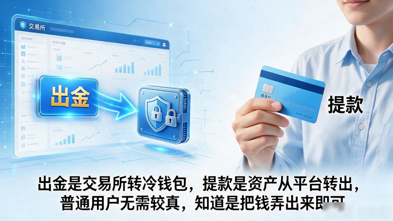 刚学数字货币就被提款搞懵？说白了就是把你账户里的币换成钱转出来
