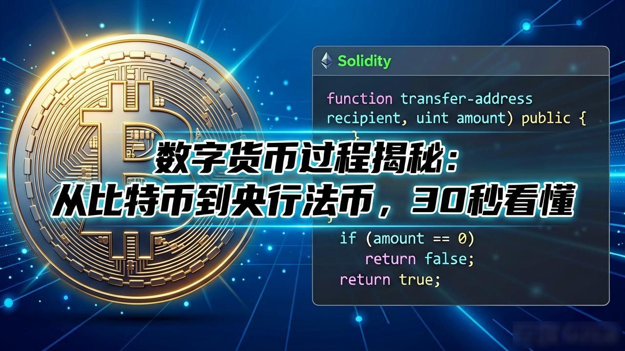 数字货币的过程_数字货币的起源过程详细讲解_比特币诞生的背景与区块链作用
