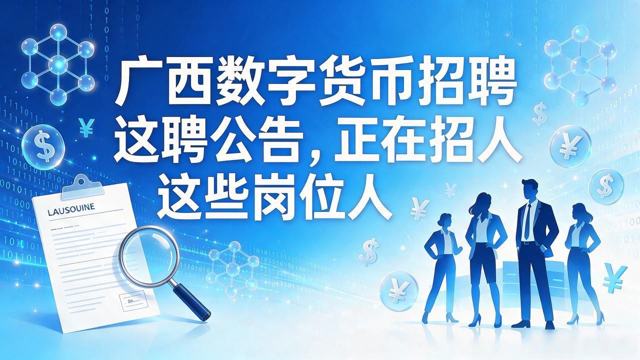 技术研发岗招聘_广西数字货币招聘公告_数字人民币运营推广