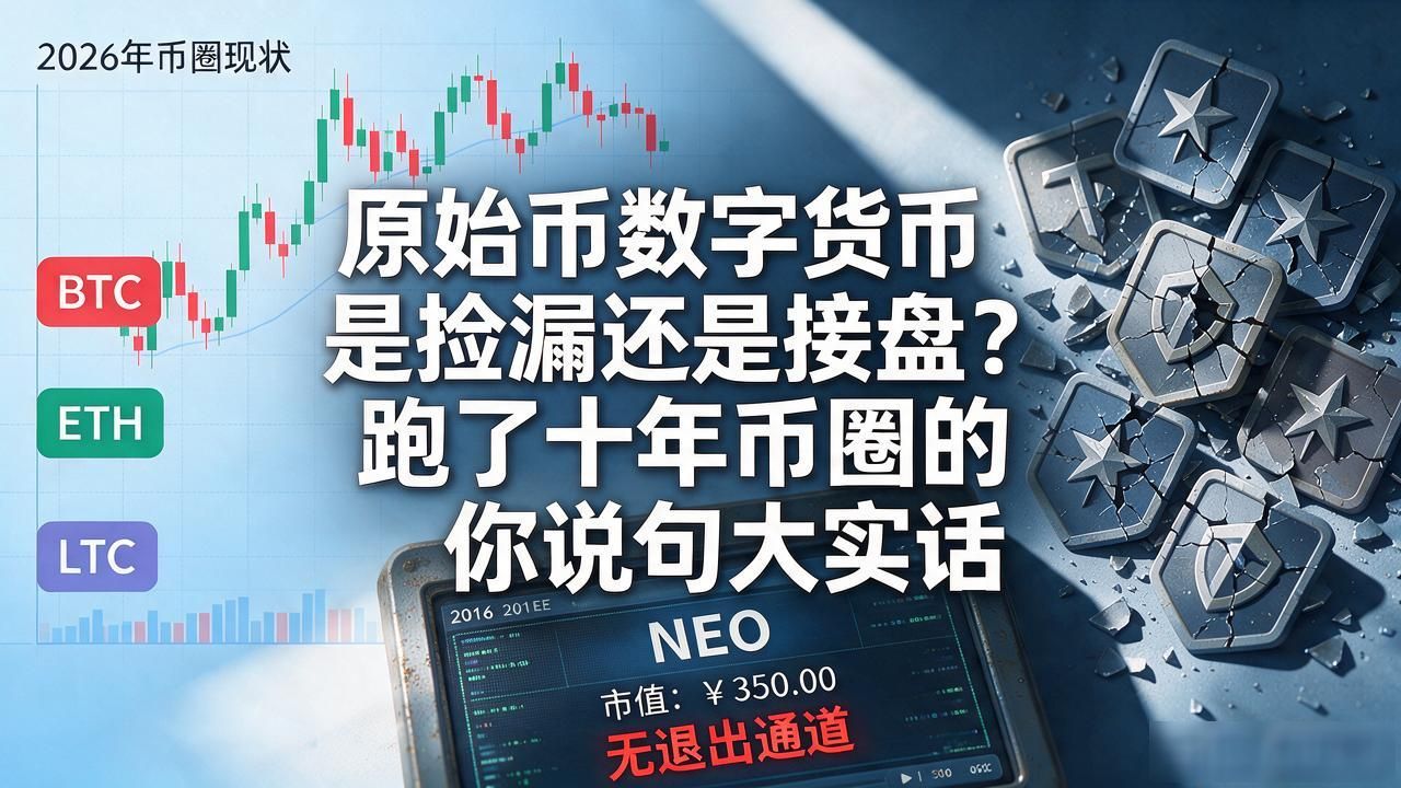 原始币数字货币是捡漏还是接盘？跑了十年币圈的我说句大实话