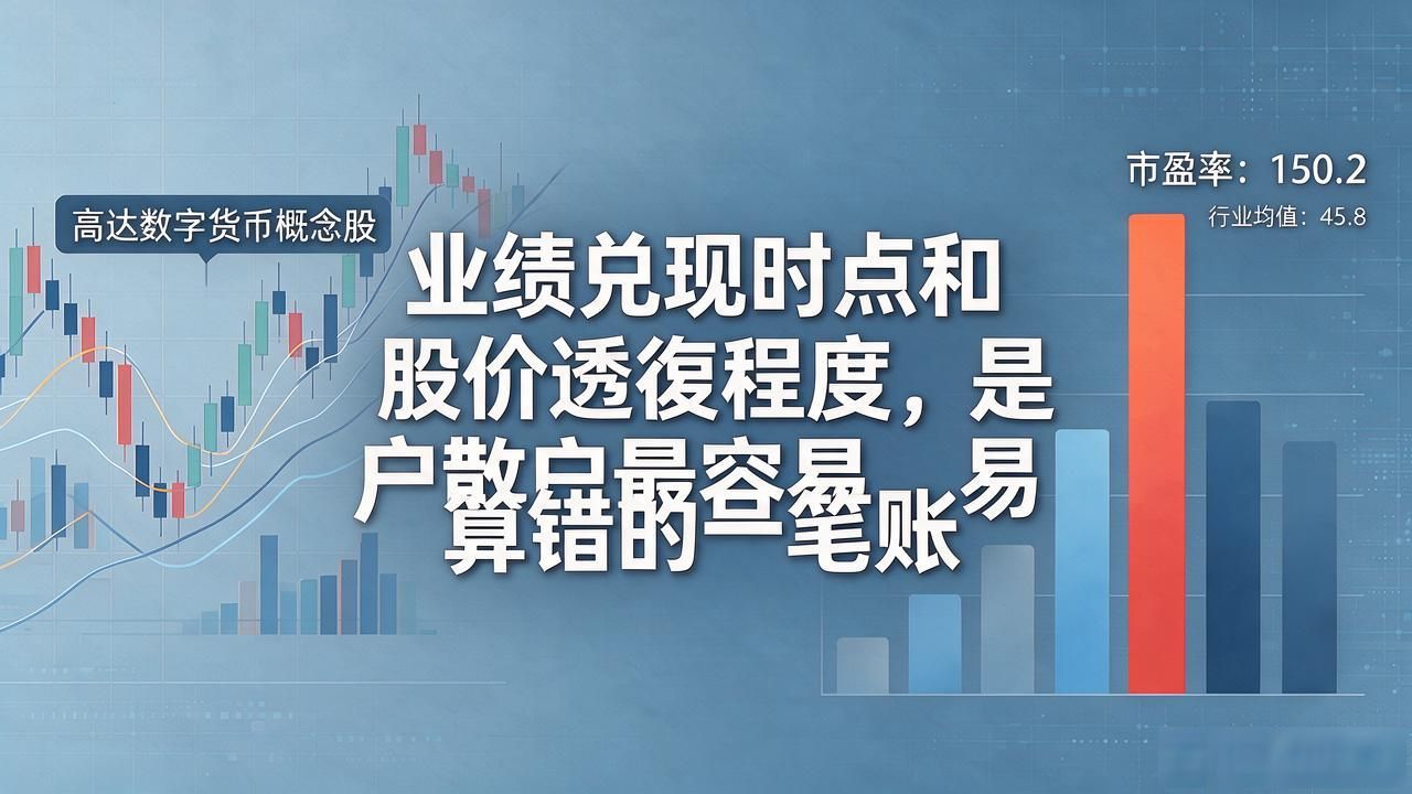 高达数字货币概念股，追高之前有几件事不看清，千万别轻易下手