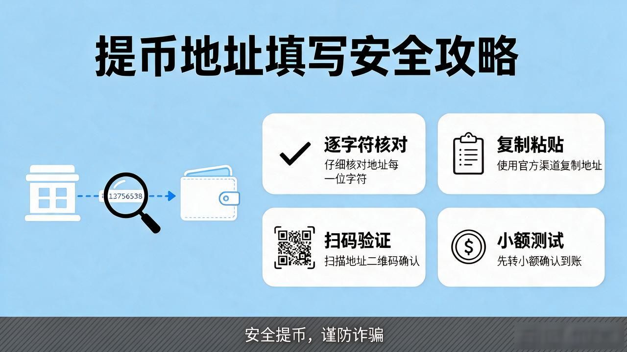 数字货币的提币地址_数字货币提币地址填写安全技巧_新手如何正确填写数字货币提币地址