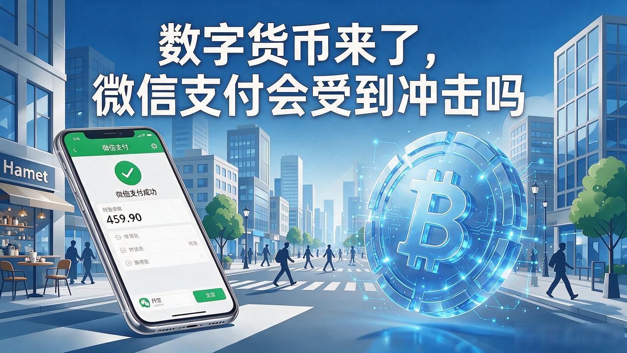 数字货币来了，微信支付会受到冲击吗