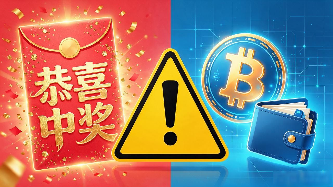 收到中奖红包数字货币别急着充钱，十有八九就是这个套路