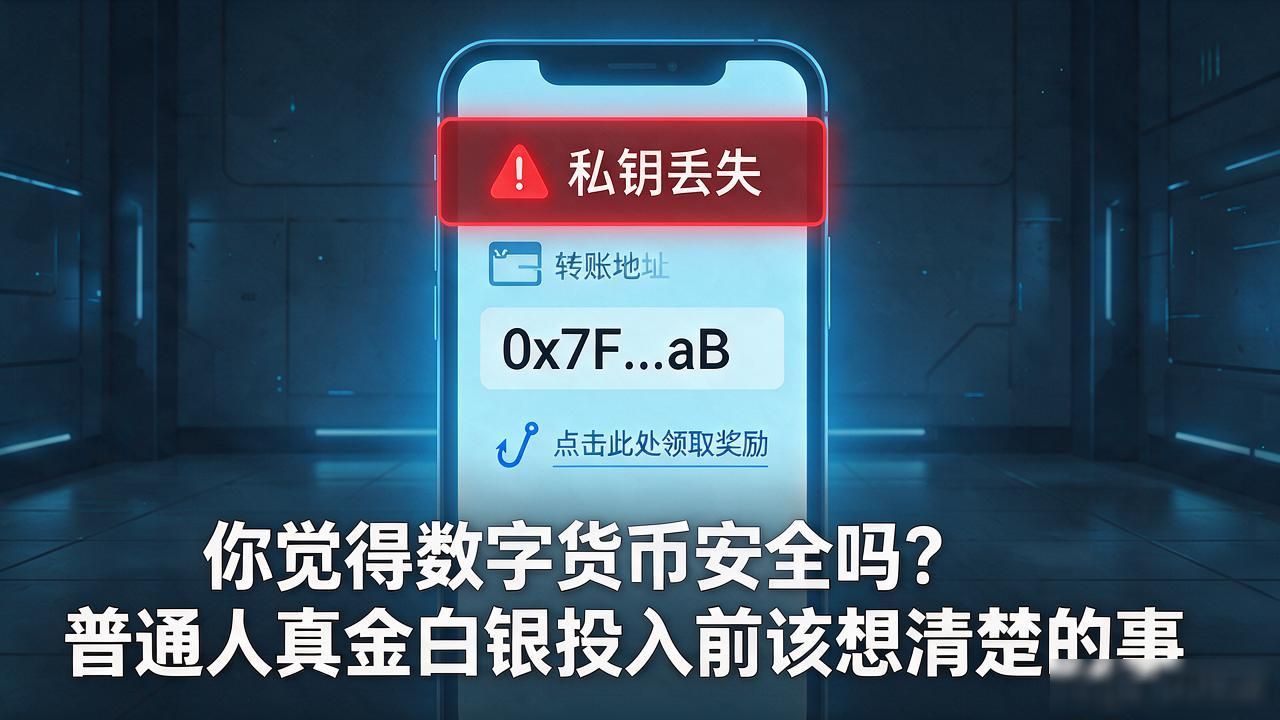你觉得数字货币安全吗？普通人真金白银投入前该想清楚的事