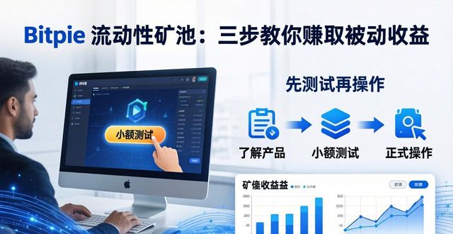 Bitpie 流动性矿池：三步教你赚取被动收益