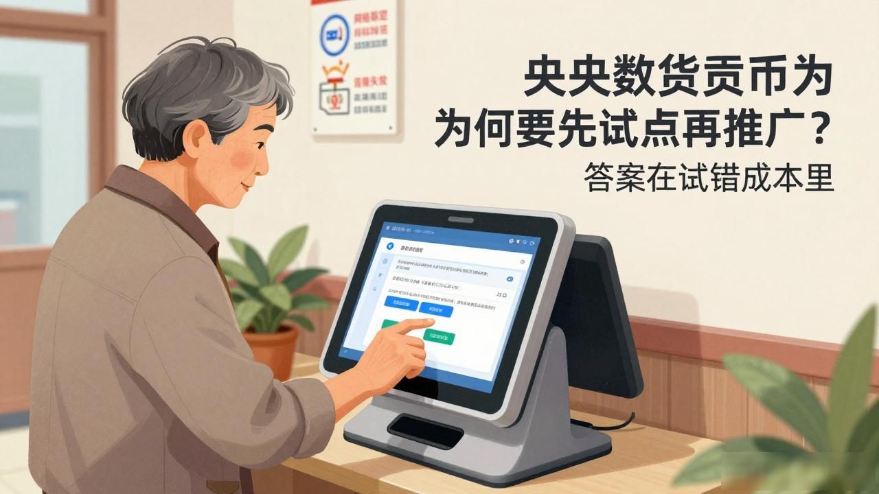 央行数字货币试点的必要性_数字货币全国推行的风险_央行数字货币需要试点