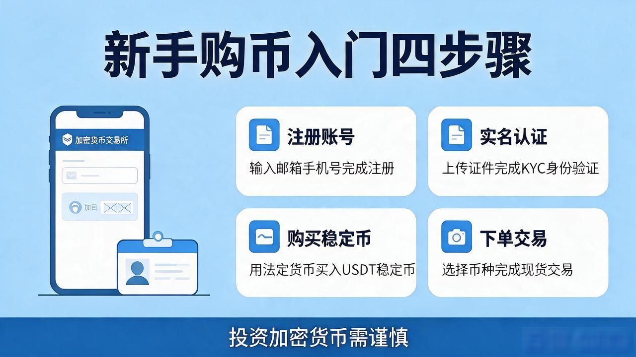 数字货币入门指南：新手如何从零开始购买加密货币
