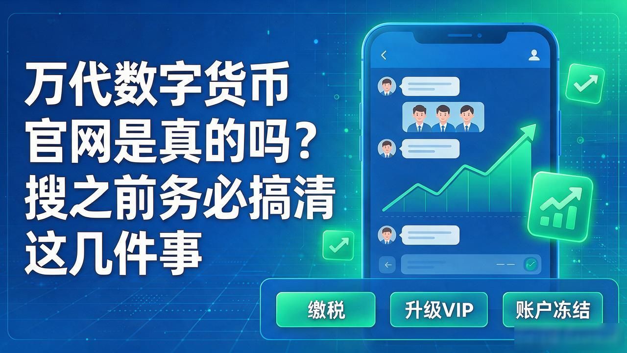 万代数字货币官网是真的吗？搜之前务必搞清这几件事