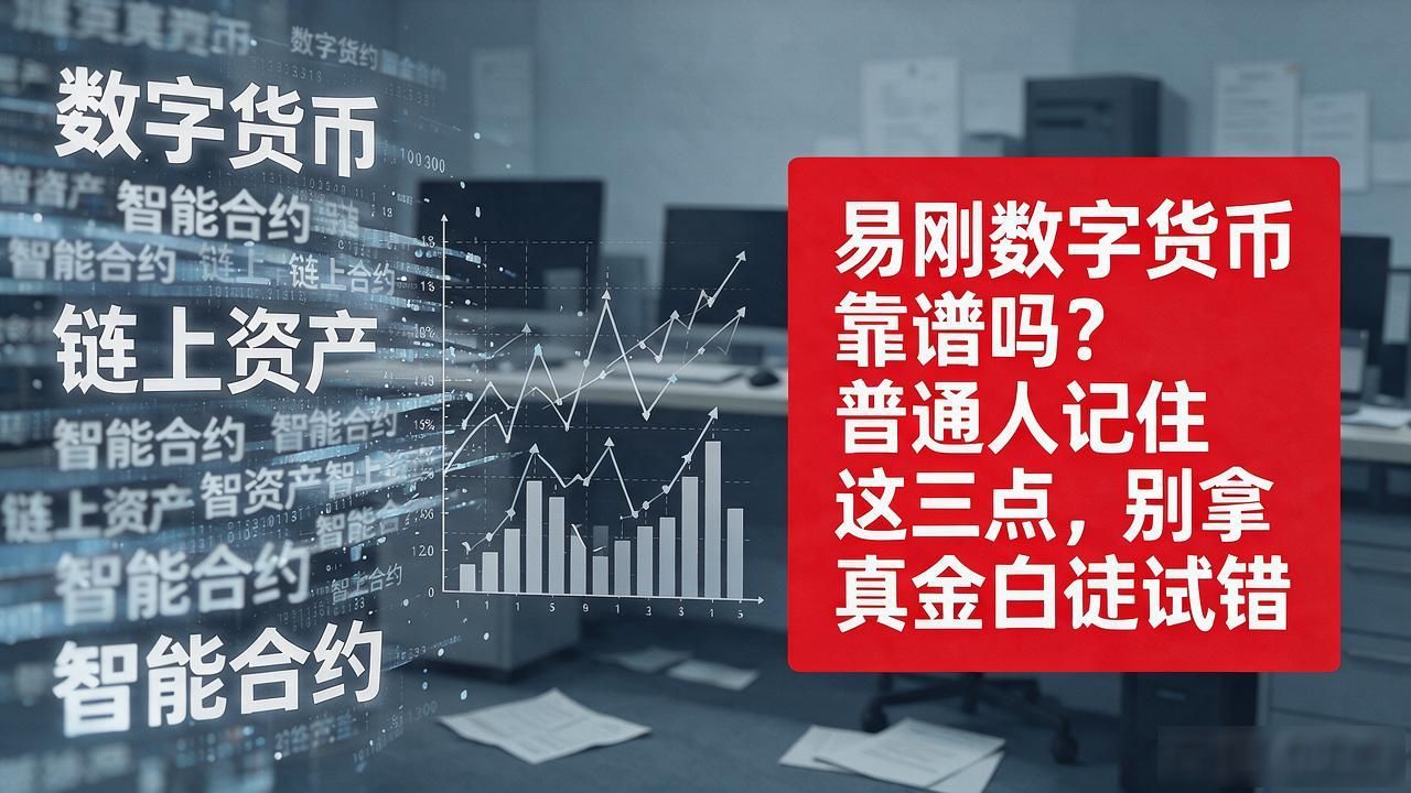 易刚数字货币靠谱吗？普通人记住这三点，别拿真金白银试错
