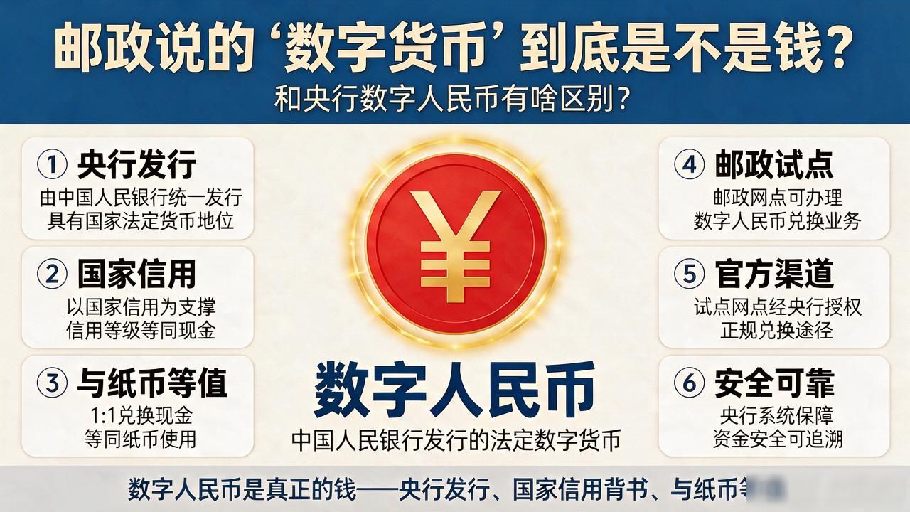 邮政数字货币是什么钱_邮政数字货币是什么_数字人民币兑换流程