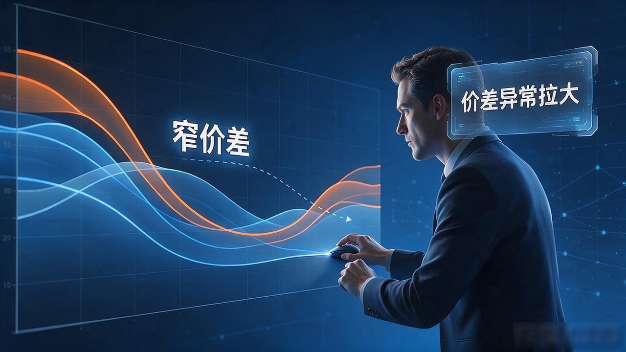 数字货币 深度图_数字货币深度图挂单分析_买卖价差深度解读