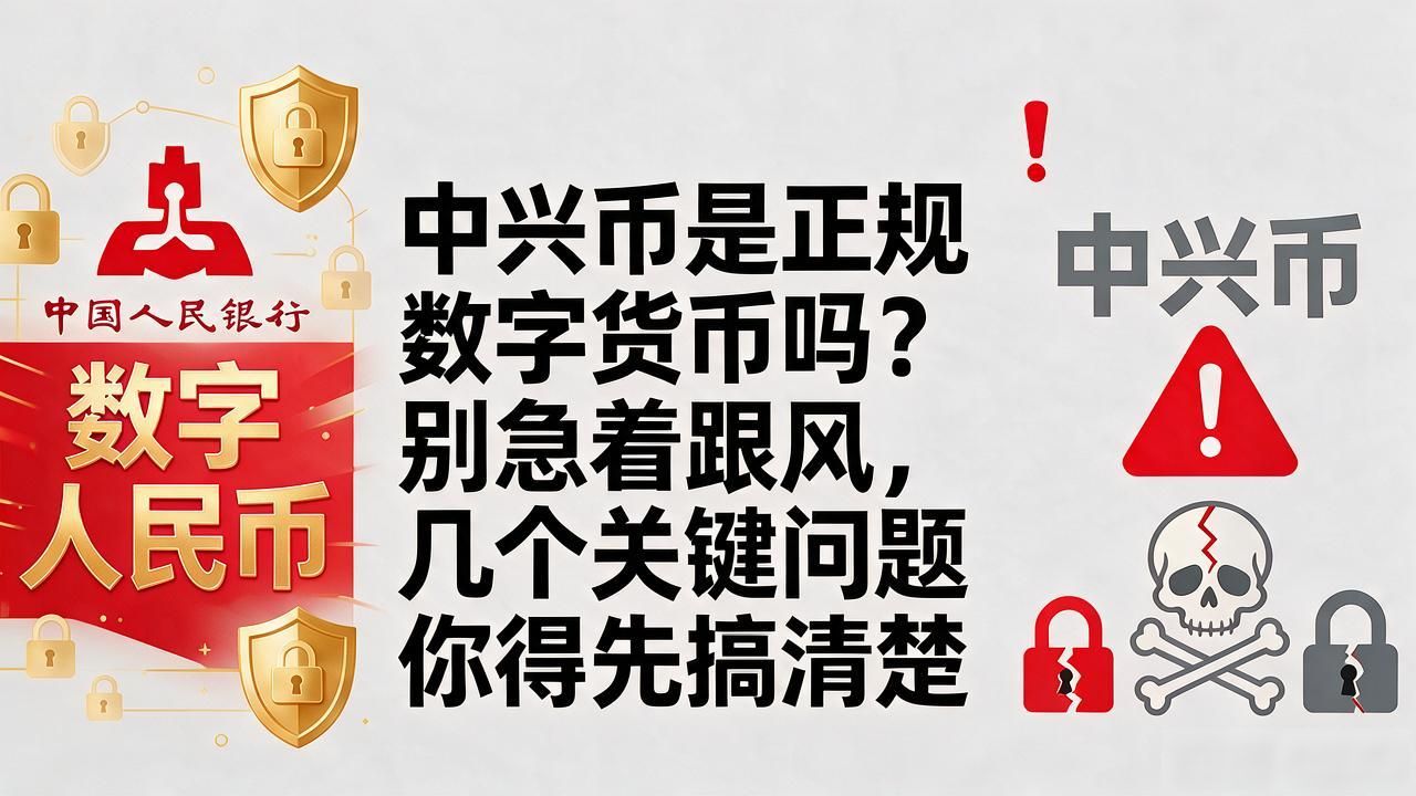 中兴币是正规数字货币吗？别急着跟风，几个关键问题你得先搞清楚