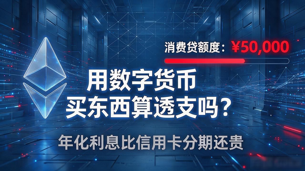 用数字货币买东西算透支吗？我算了三个月账单发现真相