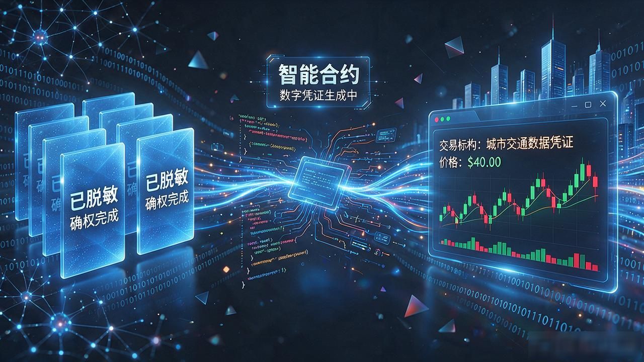 数据加工后想换成数字货币，从脱敏确权到链上流通这几步最关键