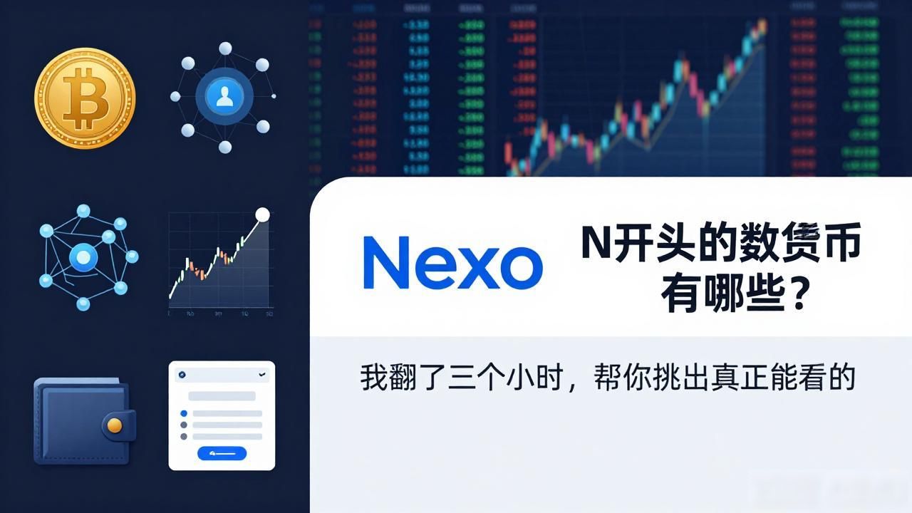 N开头的数字货币有哪些？我翻了三个小时，帮你挑出真正能看的